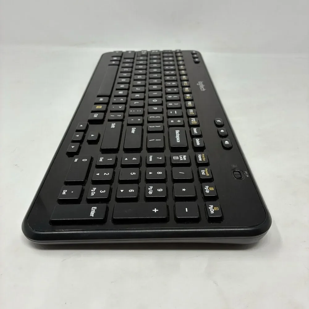 Logitech K360 Wireless Compact Black Keyboard Y-R0017 with USB Unifying Receiver